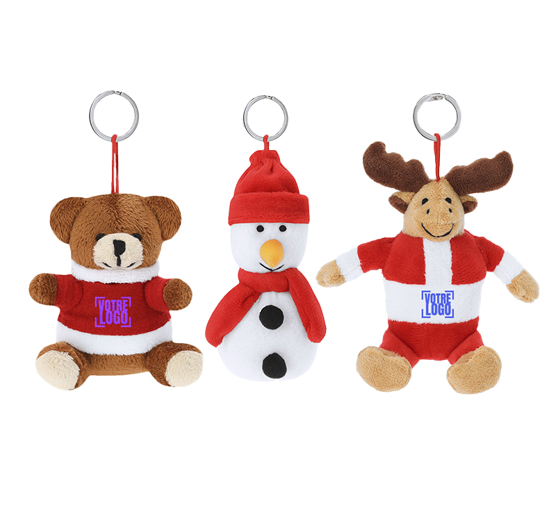 peluche porte clés personnalisable